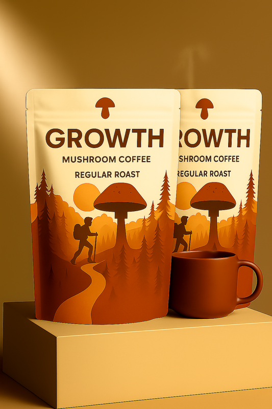 Regular Roast Mushroom Coffee Black Friday 2-Bag Focus Bundle (30% OFF)